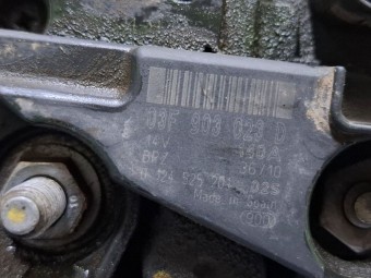 ALTERNATOR SKODA OCTAVIA II OEM: 03F903023D.