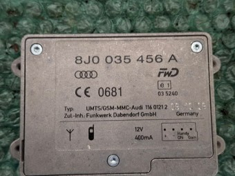 AMPLIFICATOR ANTENA AUDI A4 B8 OEM: 8J0035456A.