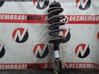 ANSAMBLU AMORTIZOR/ARC STANGA FATA DACIA LOGAN I OEM: 8200528607B.