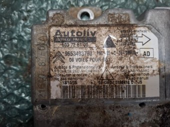 CALCULATOR AIRBAG CITROEN C4 OEM: 9653493780.