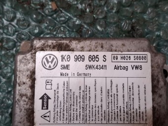 CALCULATOR AIRBAG SKODA OCTAVIA II OEM: 1K0909605S.