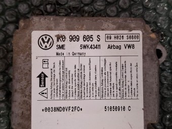 CALCULATOR AIRBAG SKODA OCTAVIA II OEM: 1T0909605S.