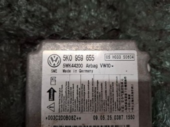 CALCULATOR AIRBAG VOLKSWAGEN GOLF VI OEM: 5K0959655.