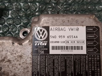 CALCULATOR AIRBAG VOLKSWAGEN PASSAT B7 OEM: 5N0959655AA.