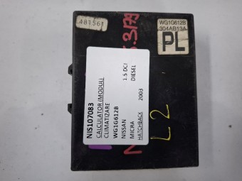 CALCULATOR (MODUL) CLIMATIZARE NISSAN MICRA OEM: WG1G612B.