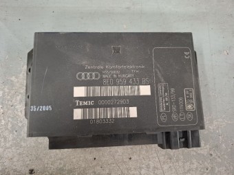 CALCULATOR (MODUL) CONFORT AUDI A4 B7 OEM: 8E0959433BS.