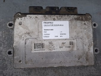 CALCULATOR MOTOR (ECU) FIAT FIORINO OEM: 9666624380.