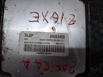 CALCULATOR MOTOR (ECU) OPEL ASTRA G OEM: 09353459.
