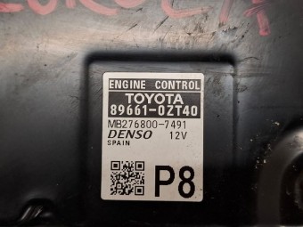 CALCULATOR MOTOR (ECU) TOYOTA COROLLA OEM: 89661-0ZT40.