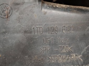 CARCASA FILTRU AER VOLKSWAGEN CADDY III OEM: 1TD129622.