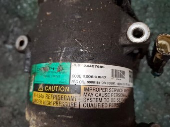 COMPRESOR AC OPEL CORSA C OEM: 24427685.