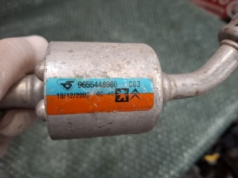 CONDUCTA AC PEUGEOT 207 OEM: 9655448980.