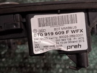 CONSOLA CENTRALA AUDI A4 B8 OEM: 8T0919609F.