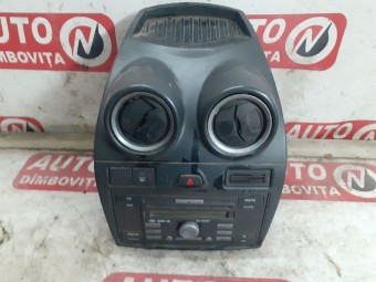 CONSOLA RADIO CD FORD FIESTA V OEM: 6S61-A046A04-AJW.