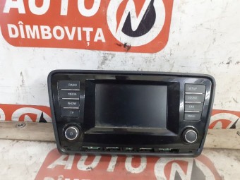 DISPLAY CENTRAL BORD SKODA OCTAVIA III OEM: 5E0919605.