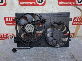 ELECTROVENTILATOR (GMV) SKODA FABIA OEM: 6Q0121207F.