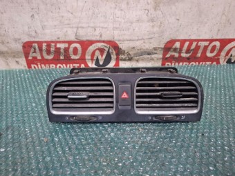 GRILA AER BORD CENTRU VOLKSWAGEN GOLF VI OEM: 5K0819728N.