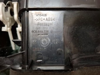GRILA AER BORD CENTRU VOLKSWAGEN POLO 6R OEM: 6C0819728.