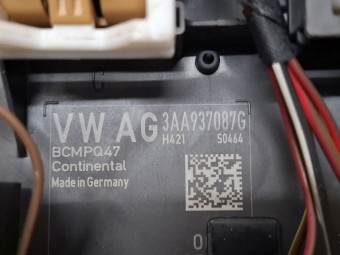 MODUL BCM VOLKSWAGEN PASSAT B7 OEM: 3AA937087G.
