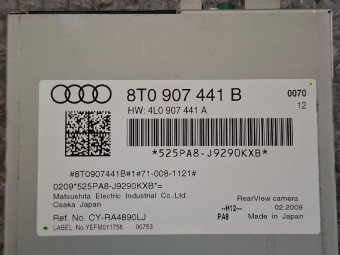 MODUL CAMERA MARSARIER AUDI A4 B8 OEM: 8T0907441B.