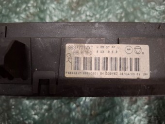 PANOU COMANDA AC CITROEN C3 OEM: 96377774XT.