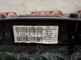 PANOU COMANDA CLIMATRONIC CITROEN C4 OEM: 9658084577.