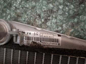 RADIATOR INCALZIRE (CALORIFER) VOLKSWAGEN GOLF V OEM: 1K0819031A.