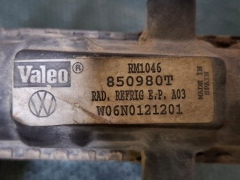 RADIATOR RACIRE (APA) SKODA FABIA OEM: 6N0121201.