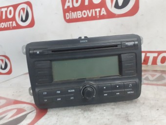 RADIO CD SKODA FABIA II OEM: 5J0035161.