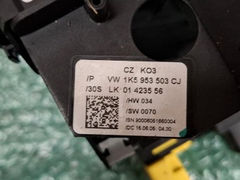 SPIRALA VOLAN CU MANETE SEMNALIZARE+STERGATOARE SKODA OCTAVIA II OEM: 1K0953503.