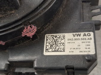 SPIRALA VOLAN VOLKSWAGEN GOLF VI OEM: 5K0953569AB.