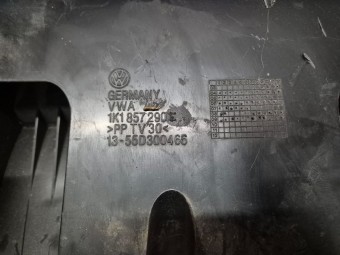 TORPEDOU VOLKSWAGEN GOLF V OEM: 1K1857290.
