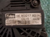 ALTERNATOR PEUGEOT 206 OEM: 9646321780.