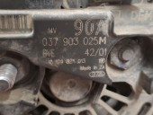 ALTERNATOR SEAT CORDOBA VARIO OEM: 037903025M.