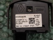 BUTON CONTROL LUMINI RENAULT CLIO IV OEM: 251900567R.