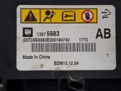 CALCULATOR AIRBAG OPEL ASTRA J  OEM: 13575683.