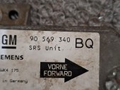 CALCULATOR AIRBAG OPEL VECTRA B OEM: 90569340 BQ.