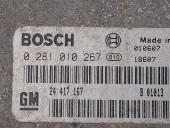 CALCULATOR MOTOR (ECU) OPEL ASTRA G OEM: 24417167.