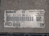 CALCULATOR MOTOR (ECU) OPEL ASTRA H OEM: 55566279/0281014452.