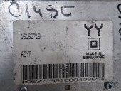 CALCULATOR MOTOR (ECU) OPEL ASTRA OEM: 16163719.