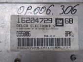 CALCULATOR MOTOR (ECU) OPEL ASTRA OEM: 16204729.