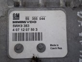 CALCULATOR MOTOR (ECU) OPEL ZAFIRA A OEM: 55355044.