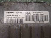 CALCULATOR MOTOR (ECU) PEUGEOT 307 OEM: 5WS40030B-T.