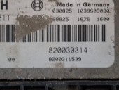 CALCULATOR MOTOR (ECU) RENAULT LAGUNA II OEM: 8200303141.