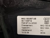 CARCASA FILTRU AER AUDI A4 B8 OEM: 8K0133837AB.