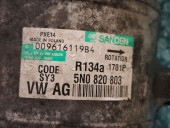COMPRESOR AC VOLKSWAGEN GOLF VI OEM: 5N0820803.