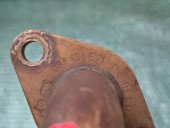 CONDUCTA GAZE EGR VOLKSWAGEN GOLF IV OEM: 038131521J.