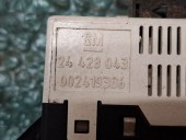DISPLAY CENTRAL BORD OPEL ASTRA G OEM: 24428043.