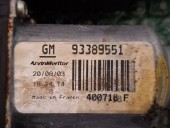MACARA STANGA FATA ELECTRICA OPEL MERIVA A OEM: 93362661.