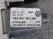 MOTORAS MACARA STANGA FATA VOLKSWAGEN GOLF VI OEM: 1K5837401AN/1K0959793P.